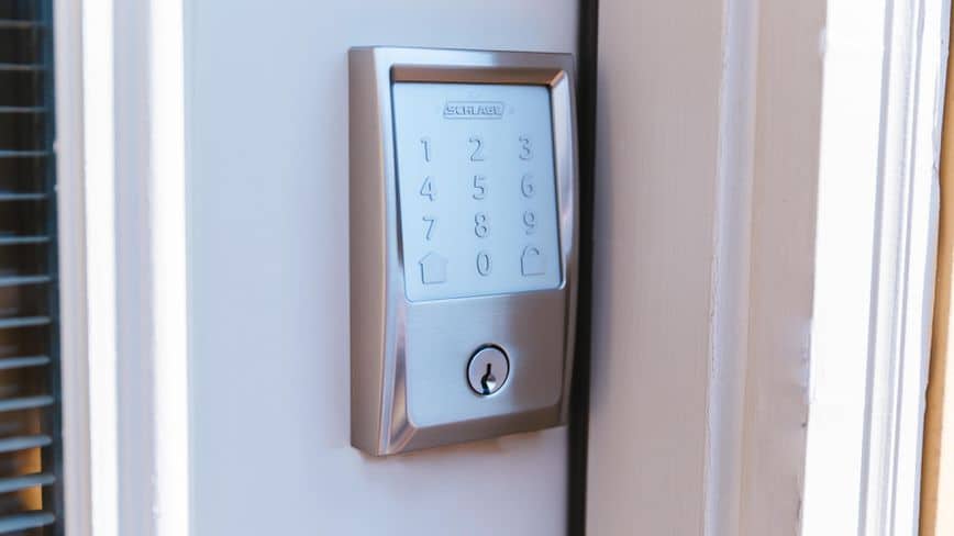Access control product installed by Crime Intervention Alarm